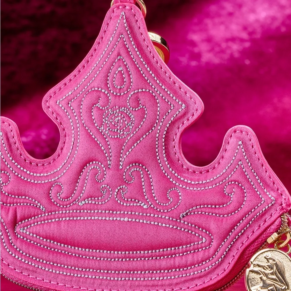 Bath & Body Works Disney Princess Aurora Crown Coin Purse